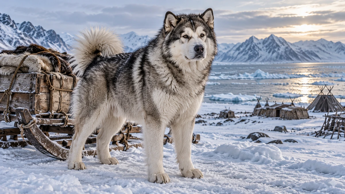 Alaska Kurdu köpek — ırkın tarihi ve kökeni